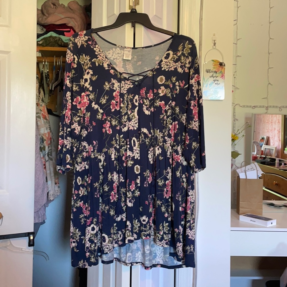 Dress medium length sleeves